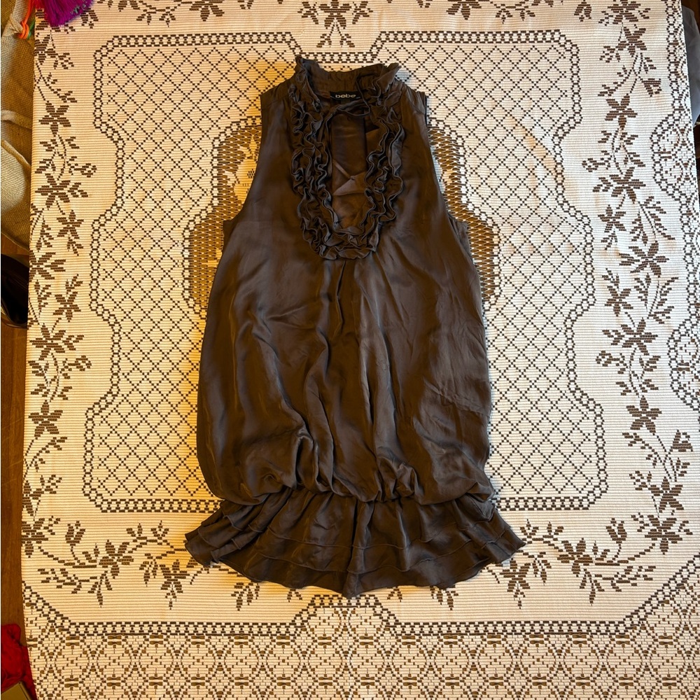 Bebe silk Bubble Dress
